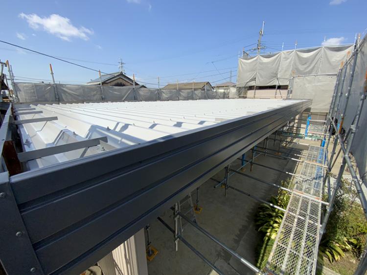 滋賀県近江八幡市屋根塗装工事