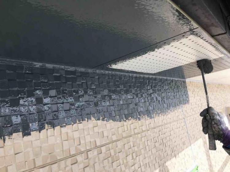 滋賀県守山市付帯部分塗装工事