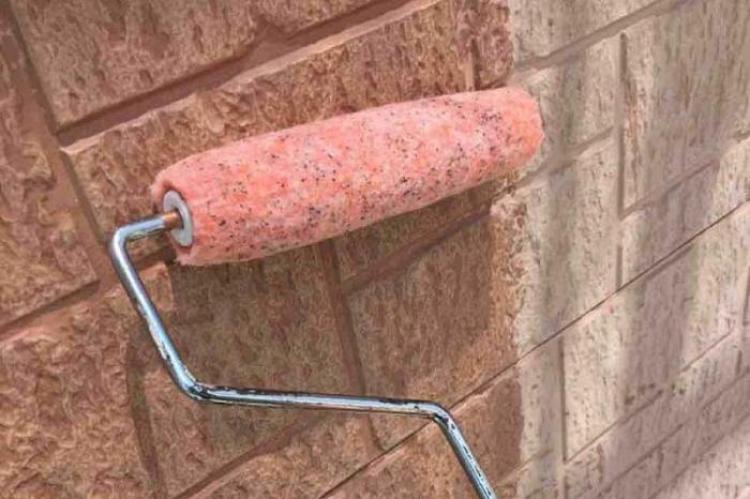 滋賀県米原市外壁塗装下塗り工事