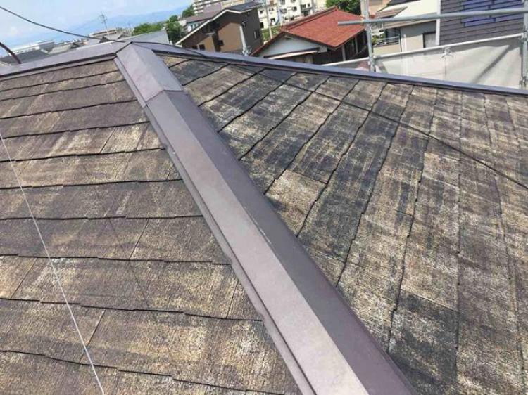 滋賀県彦根市屋根下塗り塗装工事