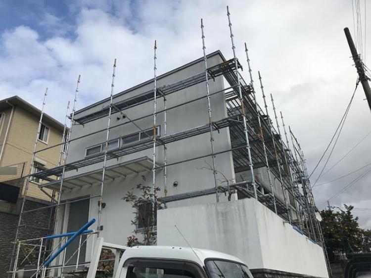 滋賀県大津市足場組立工事