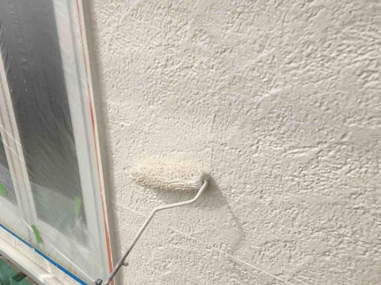 滋賀県近江八幡市外壁上塗り工事