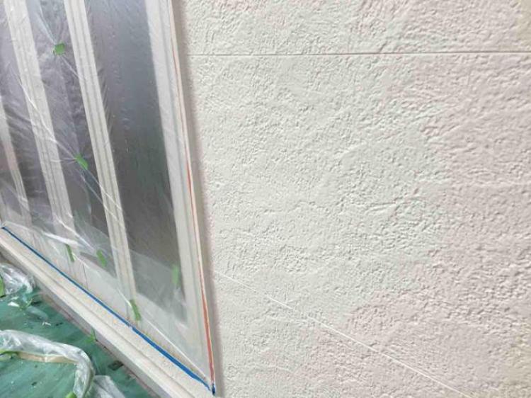 滋賀県近江八幡市外壁上塗り工事